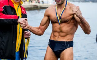 Собрание «моржей» в Севастополе
