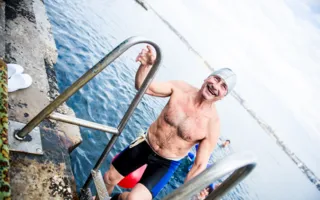 Собрание «моржей» в Севастополе