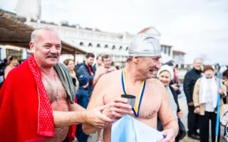 Собрание «моржей» в Севастополе