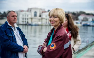Собрание «моржей» в Севастополе