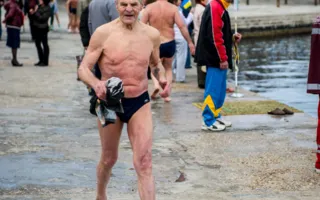Собрание «моржей» в Севастополе