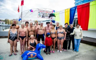 Собрание «моржей» в Севастополе
