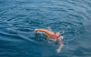 Собрание «моржей» в Севастополе
