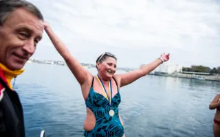 Собрание «моржей» в Севастополе