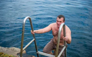 Собрание «моржей» в Севастополе