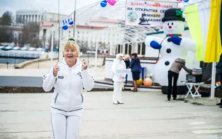 Собрание «моржей» в Севастополе