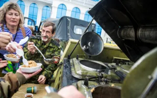 Собрание «моржей» в Севастополе
