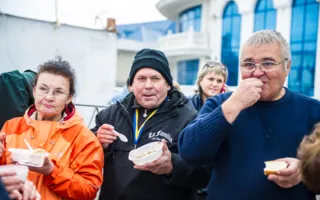 Собрание «моржей» в Севастополе