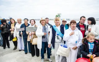 Собрание «моржей» в Севастополе