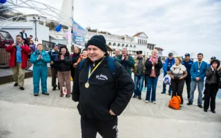 Собрание «моржей» в Севастополе