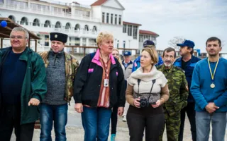 Собрание «моржей» в Севастополе