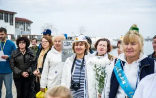 Собрание «моржей» в Севастополе