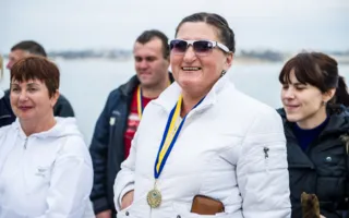 Собрание «моржей» в Севастополе