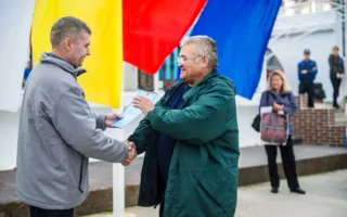 Собрание «моржей» в Севастополе