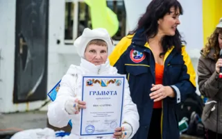 Собрание «моржей» в Севастополе