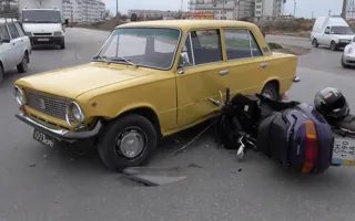 В Севастополе в районе «Монблана» ВАЗ сбил мопедиста