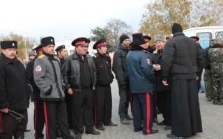 На «ЗаТаможенном» митинге в Севастополе взвод милиции охранял палатку ВО «Свободы»