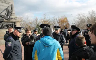 В Севастополе «Евромайдан» состоялся в обход запрета власти