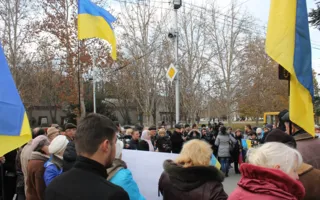 В Севастополе «Евромайдан» состоялся в обход запрета власти
