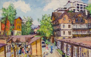 Персональная выставка Александра Десятникова. Впечатления от путешествий