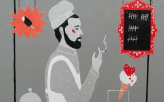Самобытная графика Натальи Грезиной представлена в кафе «Момо»