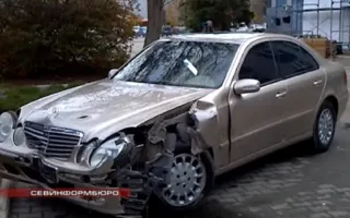 В Севастополе иностранец заехал в ТЦ «Муссон» на автомобиле