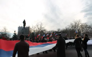 «Предупредительный митинг» с участием байкеров — ответ «Евромайдану»