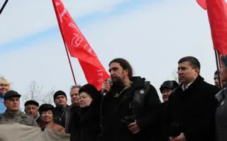 «Предупредительный митинг» с участием байкеров — ответ «Евромайдану»