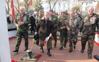 В Севастополе к 34-й годовщине ввода войск в Афганистан открыт Пантеон памяти