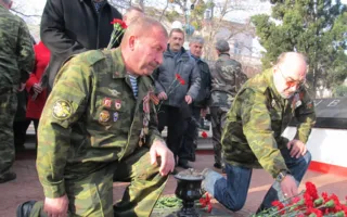 В Севастополе к 34-й годовщине ввода войск в Афганистан открыт Пантеон памяти