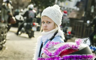 Севастопольские байкеры устроили акцию «Мотодед Мороз»