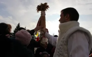 В Севастополе на площади перед УКИЦ весело отпраздновали Рождество