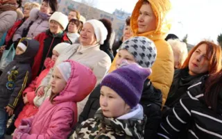 В Севастополе на площади перед УКИЦ весело отпраздновали Рождество