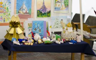 Завершился детский конкурс на лучшее рождественское украшение и лучший рисунок севастопольского храма