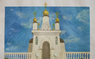 Завершился детский конкурс на лучшее рождественское украшение и лучший рисунок севастопольского храма