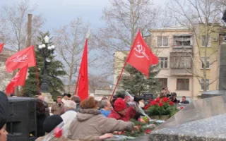 В день памяти Ленина севастопольские коммунисты пополнили свои ряды