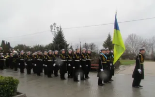 В День соборности Украины у памятника Шевченко власти Севастополя говорили о событиях в Киеве