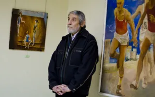 «Олимпийский огонь» в Севастополь принесли художники: открылась самая спортивная выставка картин