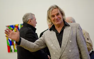 «Гений» абстракционизма Владимир Бойченко представил выставку живописи