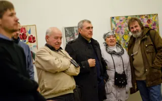 «Гений» абстракционизма Владимир Бойченко представил выставку живописи