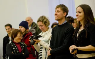 «Гений» абстракционизма Владимир Бойченко представил выставку живописи