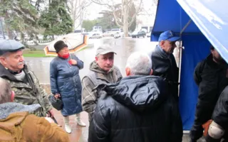 Палатка под СГГА ждёт встречи с «бандеровцами» уже сегодня