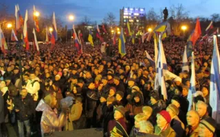Многотысячный митинг в Севастополе сказал «Евромайдану» «Нет!»