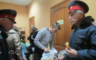 Палатка народного ополчения под СГГА готова встретить и «боевиков», и морозы