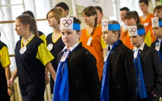 Севастопольские чемпионы зажгли символический олимпийский факел