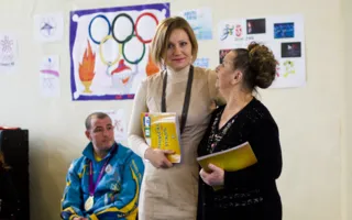 Севастопольские чемпионы зажгли символический олимпийский факел