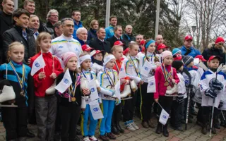В Севастополе подняли флаг XXII зимних Олимпийских игр в Сочи — 2014
