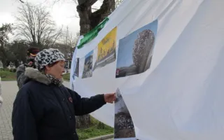 Севастопольские анархисты провели акцию «Нет экологической катастрофе»