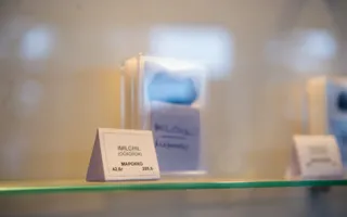 Уникальную экспозицию метеоритов севастопольцы смогли увидеть на выставке-ярмарке «Крым самоцветный»