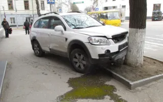 ДТП возле здания милиции: пострадали четыре автомобиля